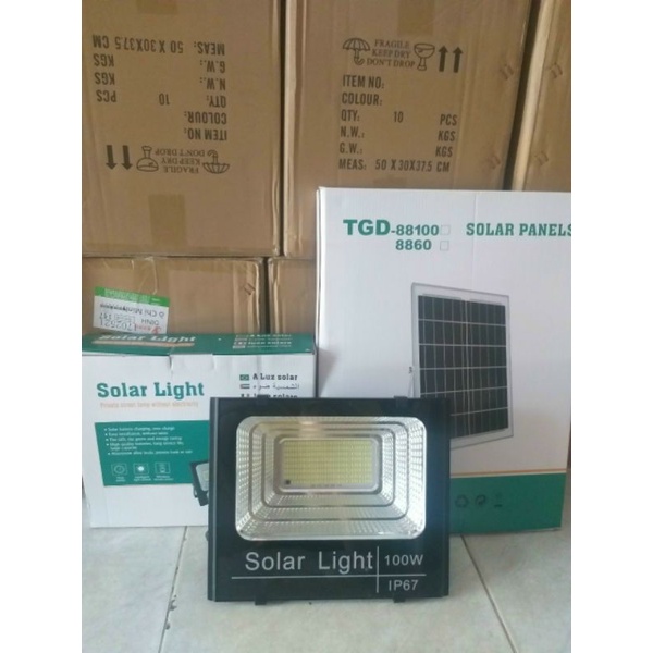 Bóng đèn năng lượng mặt trời 100w nhập khẩu chính hãng