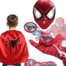 Set 5 Chi Tiết Bộ Hóa Trang Siêu Nhân Nhện Cho Bé Trai