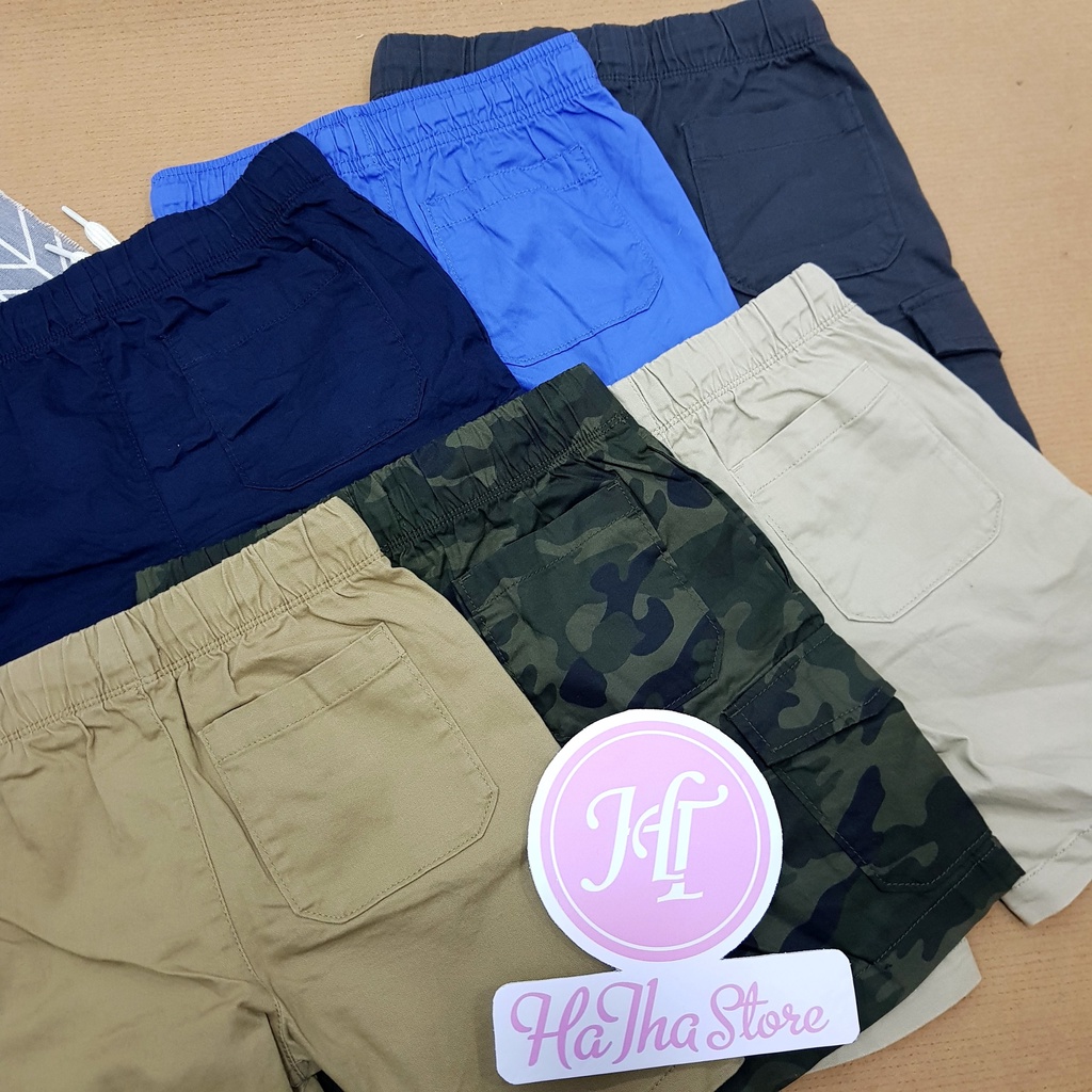 Shorts / Quần short kaki OldNavy túi hộp bé trai