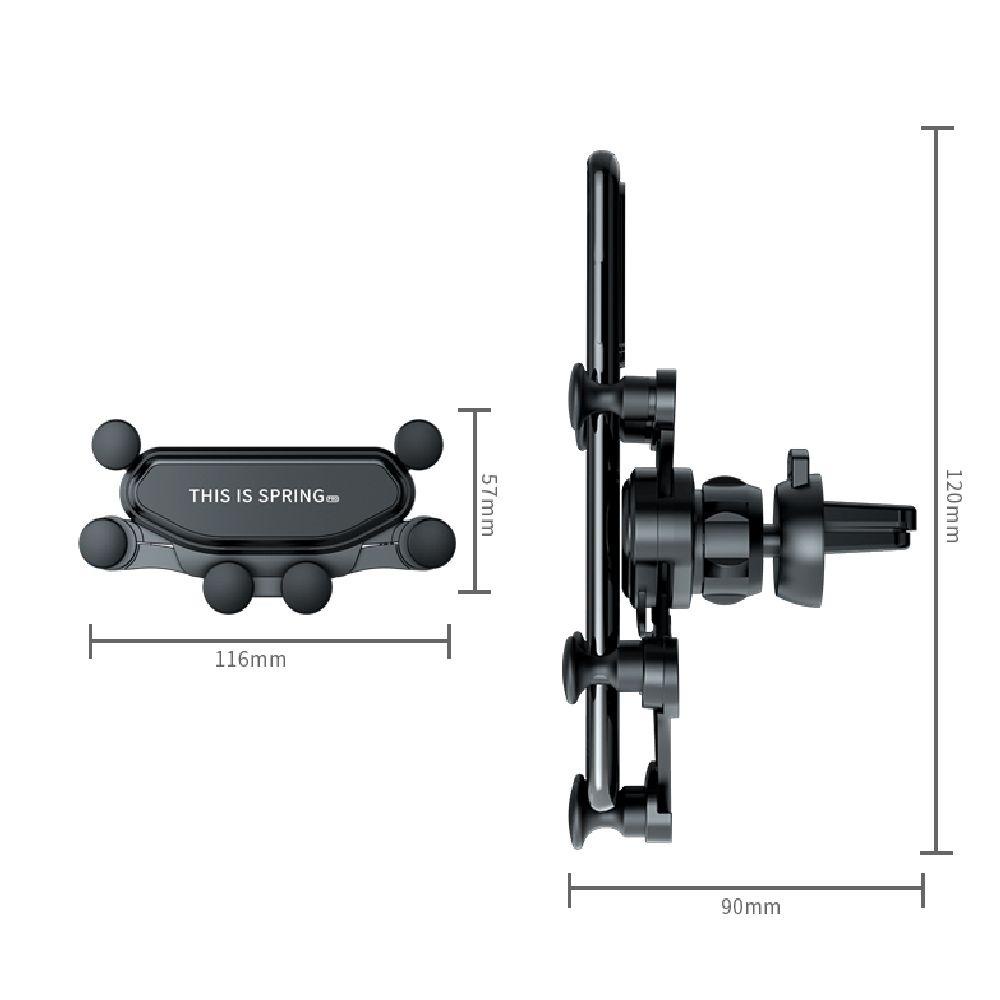 Giá Đỡ Điện Thoại Chống Sốc Nâng Cấp Gắn Lỗ Thông Gió Xe Hơi