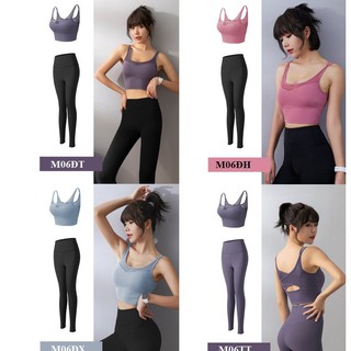 Bộ đồ Thể Thao nữ tập GYM , YOGA , ZUMBA Cao Cấp M06 - NEW