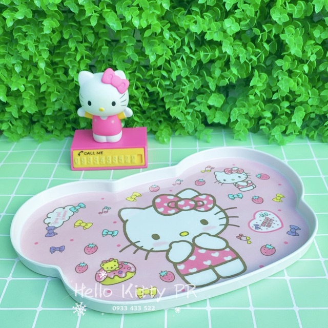 Khay ( mâm ) 3D Hello Kitty - Doremon Doraemon