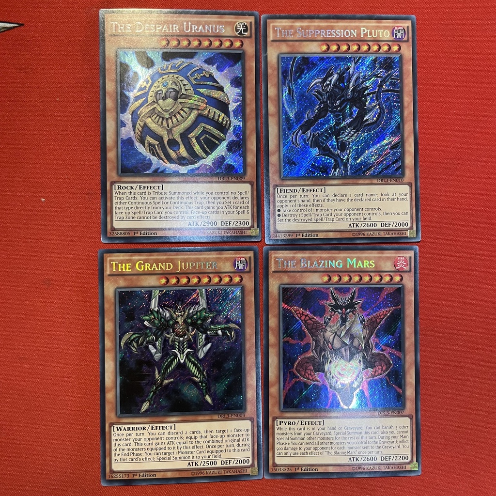 [EN][Thẻ Bài Yugioh Chính Hãng] Bộ Sưu Tập - The Legendary Planets - Các Chòm Sao Trong Hệ Mặt Trời