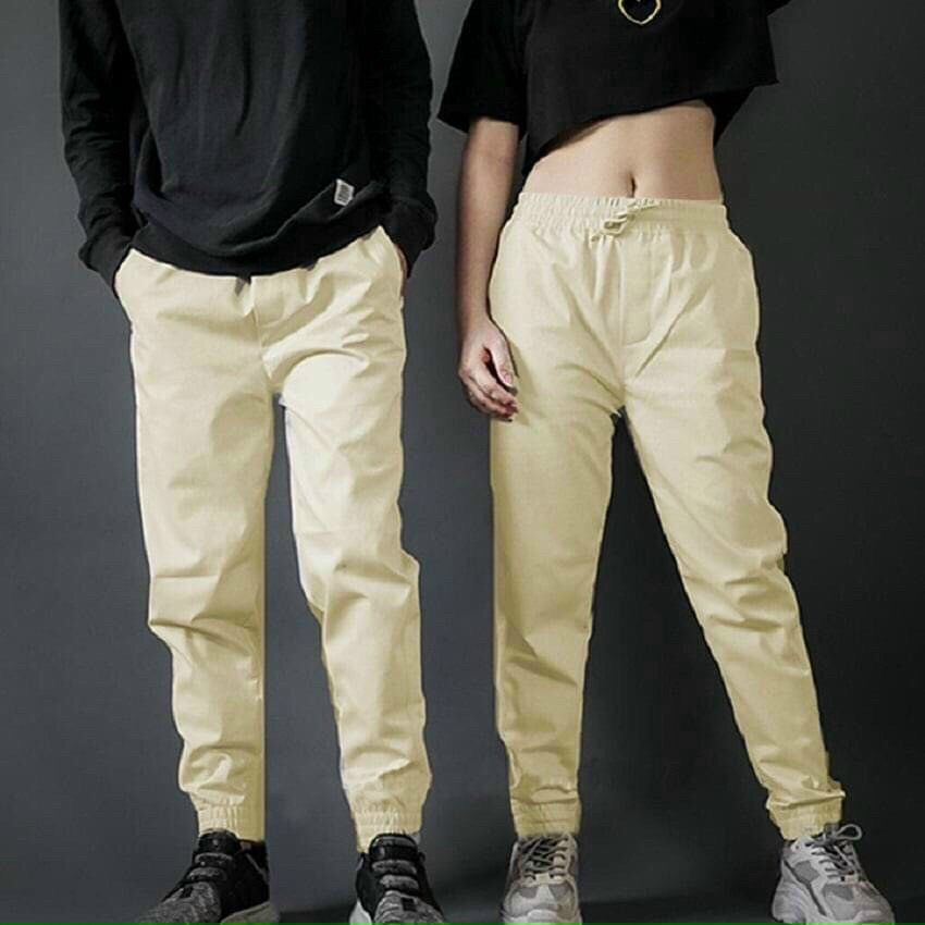 [HOT] Quần jogger nam nữ màu xanh rêu cá tính co giãn không nhăn chuẩn dáng Hàn