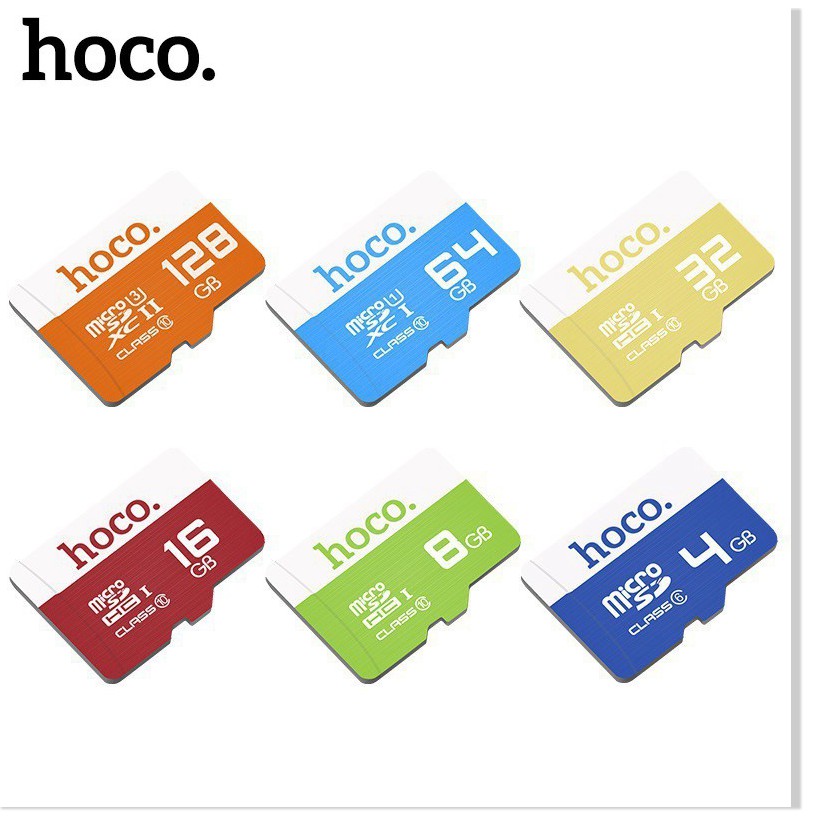 Thẻ nhớ Hoco 128GB TF micro-SD sở hữu chuẩn thẻ class 10 tốc độ thẻ nhớ truyền tải 10MB/s - MrPhukien