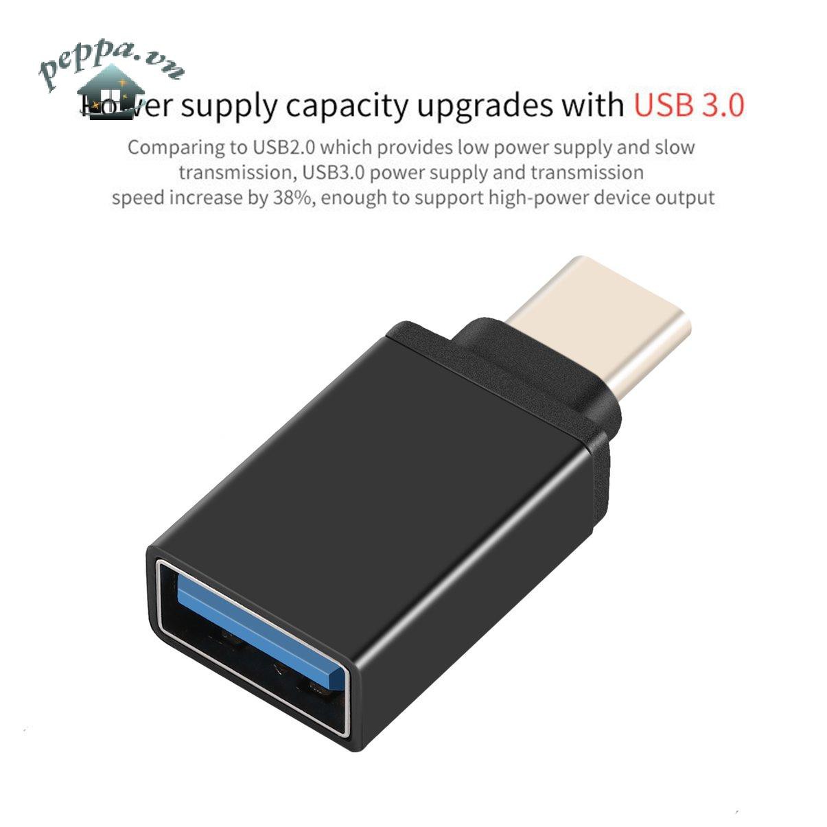 Cáp Chuyển Đổi Từ Usb 3.1 Type-C Male Sang Usb 3.0 A Female