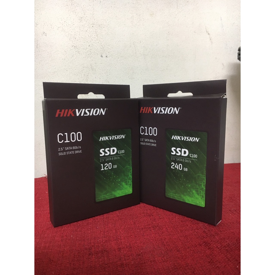 Ổ đĩa cứng SSD Hikvision  C100 120Gb, 240Gb, 480Gb SATA 3 - Hàng chính hãng