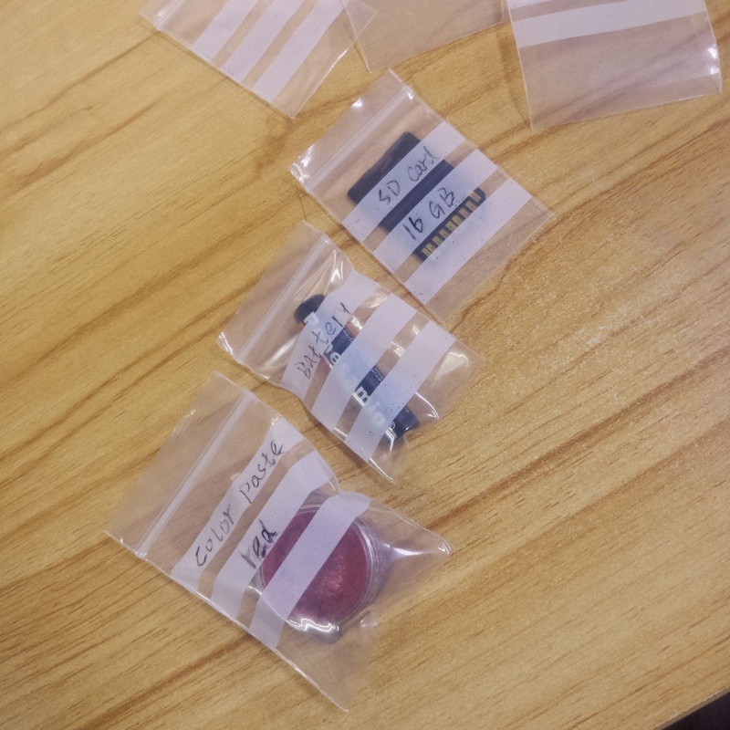 Set 100 Túi Khóa Zip Nhựa Trong Suốt