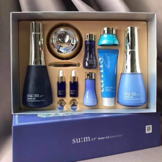 SÉT DƯỠNG SUM XANH CHO DA DẦU Da MỤN, SE KHÍT LỖ CHÂN LÔNG GIÚP DA SÁNG ĐỀU, giảm mụn mẫu mới 2020