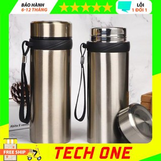 [Inox 304] Bình Giữ Nhiệt Inox 1000ml Hàng Cao Cấp - techone