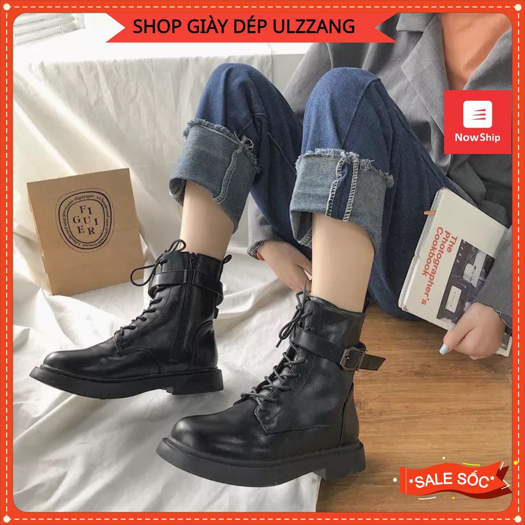 [ CÓ SẴN - SHIP NGAY ] Boots nữ cổ siêu cao Hàn Quốc phong các hothit 2020