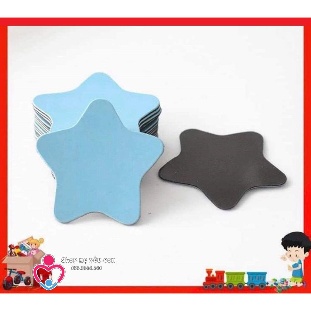 Combo 20 Sao tim like hoa có nam châm gắn bảng từ Hoa điểm tốt tích điểm khen thưởng học sinh