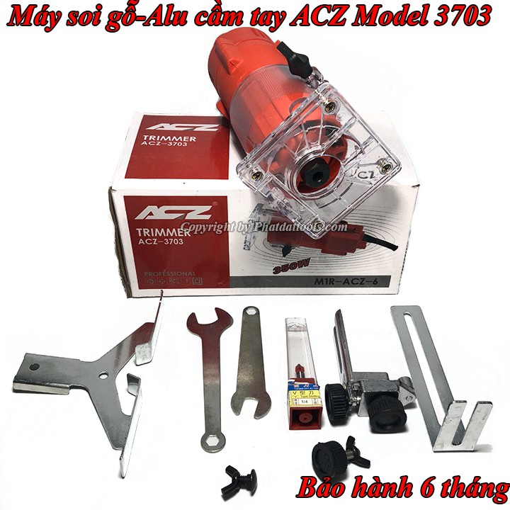 Máy Soi Gỗ ACZ 3703 Máy Phay Gỗ Alu Thi Công Đồ Gỗ Nội Thất Bảo Hành 6 Tháng