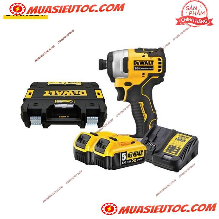 DCF809P2-KR MÁY VẶN VÍT CẦM TAY DÙNG PIN DEWALT (KHÔNG CHỔI THAN)