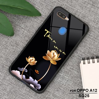 Ốp kính cường lực OPPO A12 Ốp điện thoại cao cấp Son Store