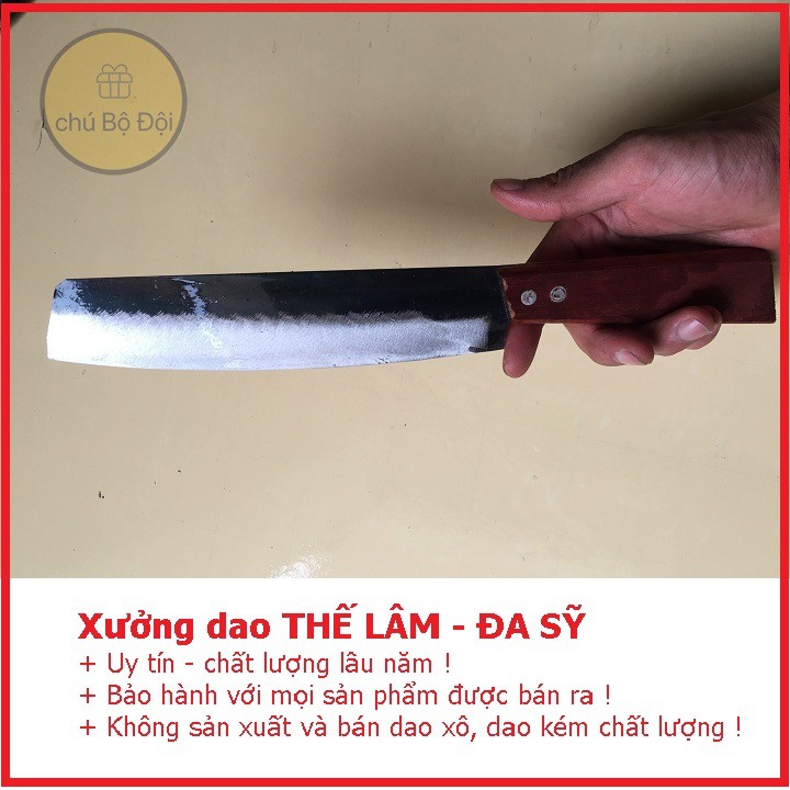 Dao thái thịt, dao nhà bếp lưỡi dao 18cm phù hợp thái thịt, rau, củ nhà bếp