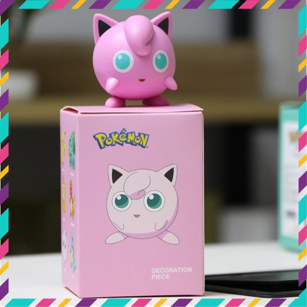 Mô Hình Pikachu, Phim Hoạt Hình Pokemon, Thích Hợp Trang Trí, Decor, Bộ Sưu Tập, Làm Quà Tặng - Full Box