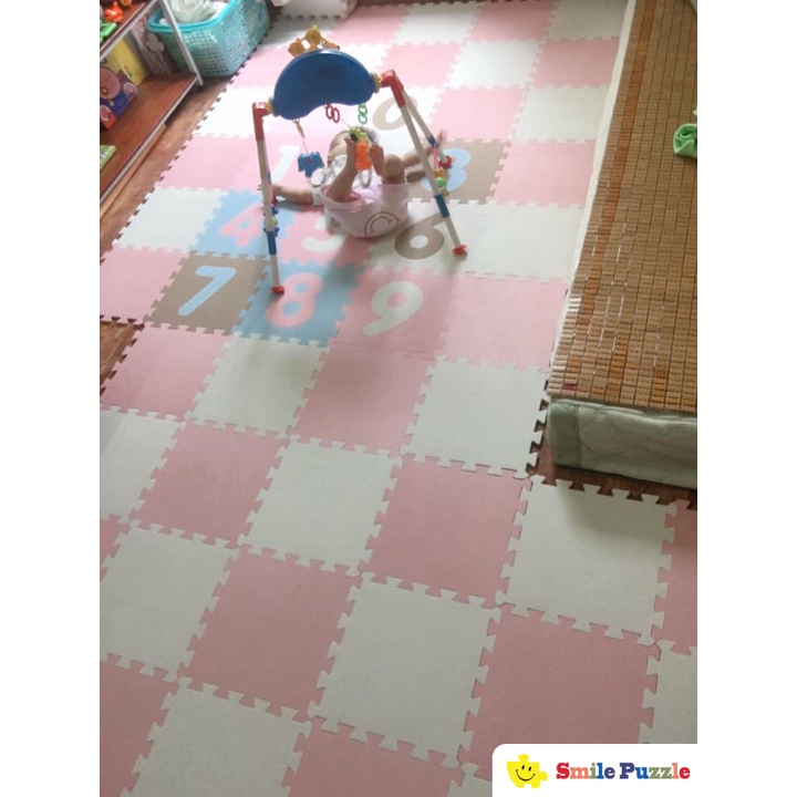 THẢM XỐP CHO BÉ SMILE PUZZLE - KHÔNG MÙI - TIÊU CHUẨN CHÂU ÂU