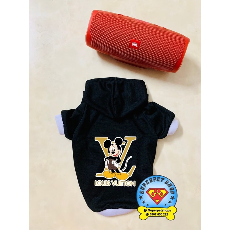 ÁO THÚ CƯNG MICKEY LOUIS VUITTON SIÊU XINH GIÁ RẺ