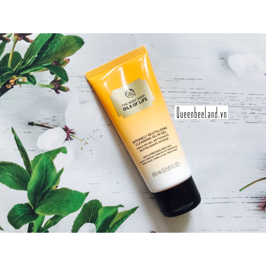 TẨY TRANG & SỮA RỬA MẶT THE BODY SHOP Oils of LifeTM Intensely Revitalizing Cleansing Oil-In Gel