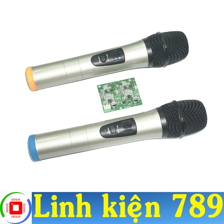 Micro không dây UHF màu đen,màu vàng
