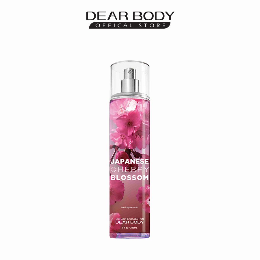 Japanese Cherry Blossom | Dòng sản phẩm Dear Body làm sạch da, dưỡng thể.