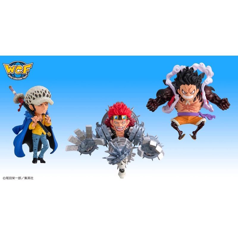 Mô hình One Piece Jump Luffy, Kid, Law WCF chính hãng NEW