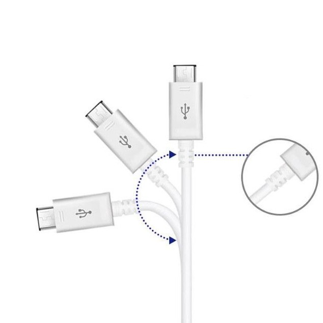 Dây Cáp Sạc Nhanh Samsung Micro USB ( Dài 1,2m) - BH 1 Đổi 1 Chính Hãng