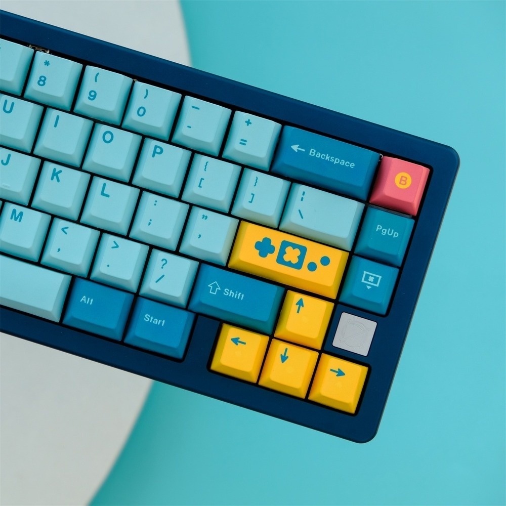 129 Phím GMK Retrocast Keycaps Cherry Profile PBT DYE-SUB Bàn phím cơ Keycap