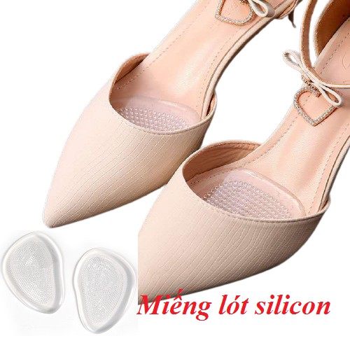 Miếng silicon trong suốt đệm lòng bàn, chống đau ngón chân khi mang giày – PK122