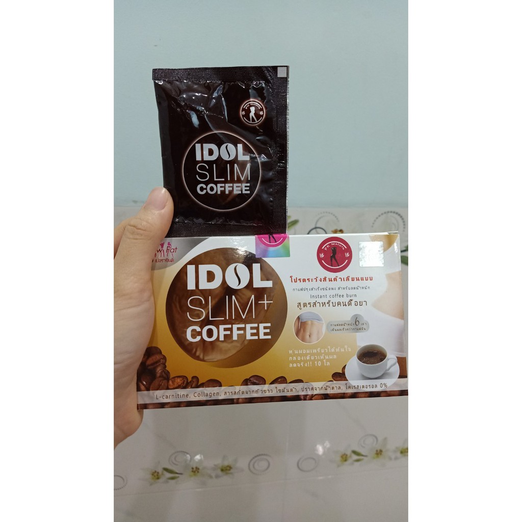 Cà Phê Giảm Cân Thái Lan Idol Slim Coffee bất chấp mọi cơ địa [Không giảm hoàn tiền]