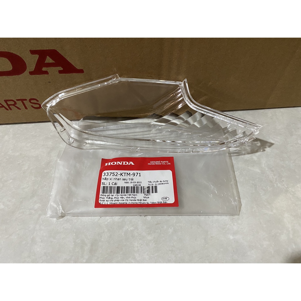 Nắp đèn xi nhan sau bên trái HONDA AIR BLADE 110 năm 2007-2010. 33752KVG951