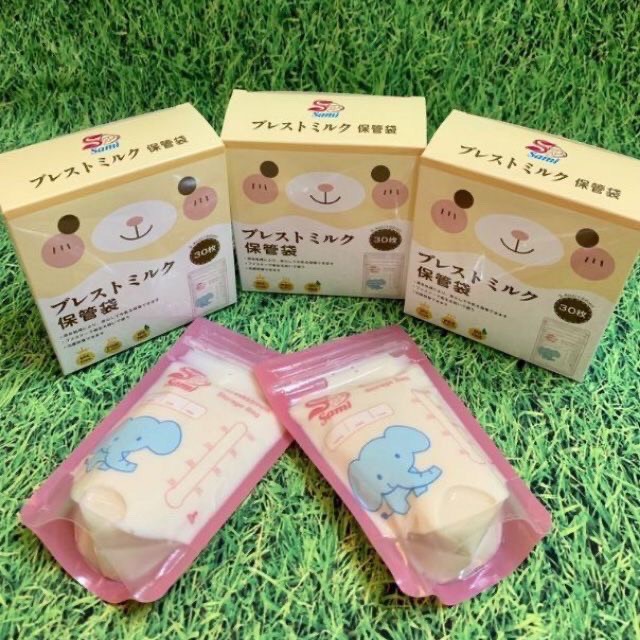 Túi trữ sữa Sami - Hộp 30 túi (100ml, 250ml) - Sản phẩm an toàn được các mẹ tin dùng nhiều