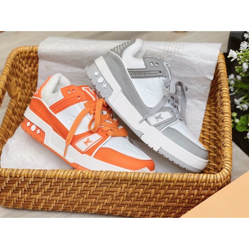 Giày thể thao lờ màu cam ghi hàng siêu cấp fullbox