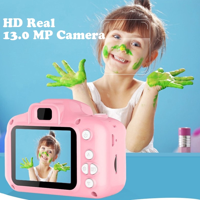 Máy ảnh kỷ thuật số 13.0MP màn hình 2.0inch HD có thể sạc lại cho bé