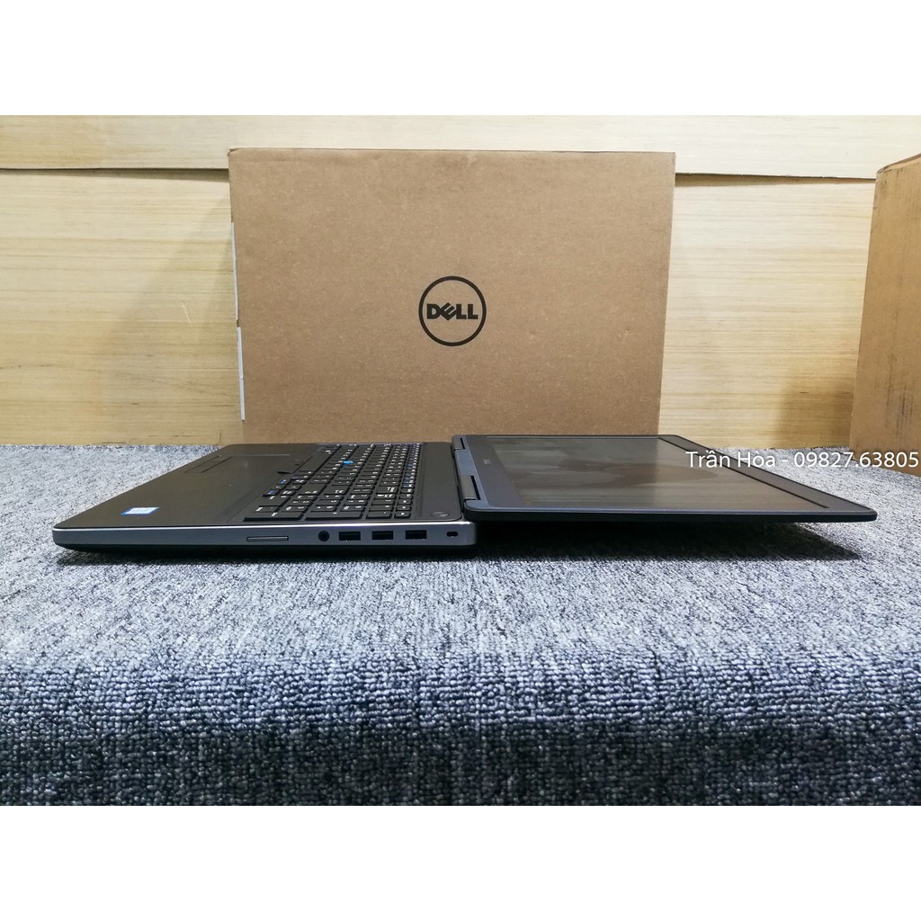 Laptop dùng đồ họa Dell Precision 7510 - Core i7 6820HQ, Ram 8GB, ổ SSD  256GB, VGA