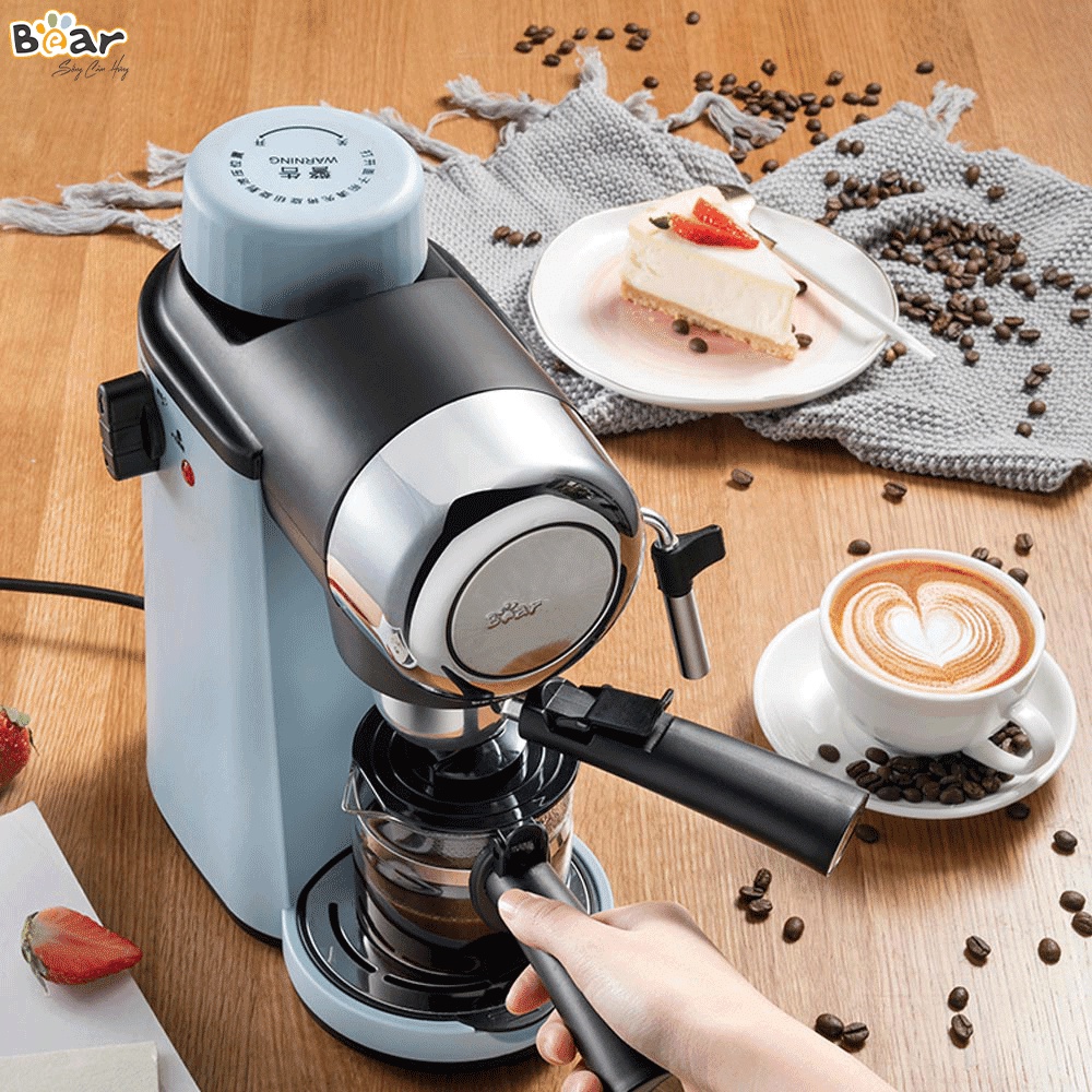 Máy pha cà phê tự động Bear CF-B02V1 (KFJ-A02N1), Bảo hành chính hãng 18 tháng