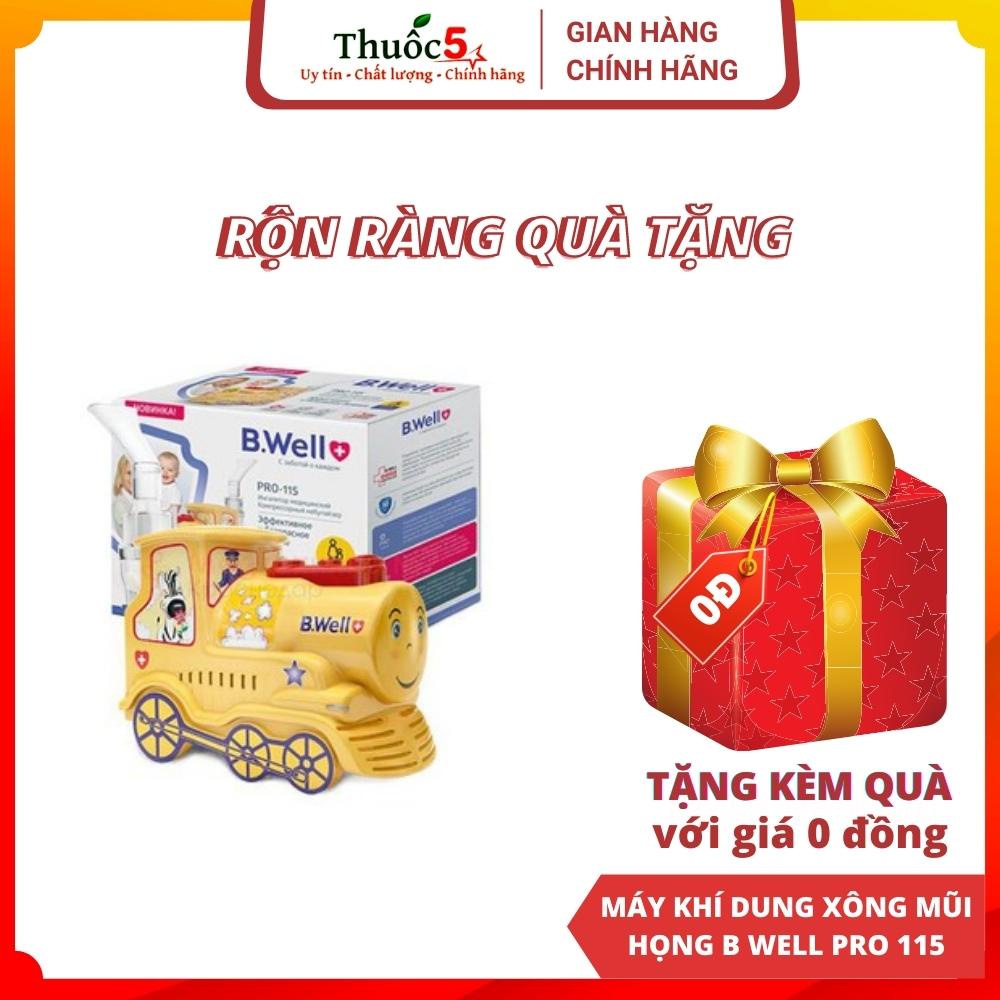 [GIÁ GỐC] Máy Khí Dung Xông Mũi Họng B Well PRO 115 Sản Xuất Tại Thụy Sĩ