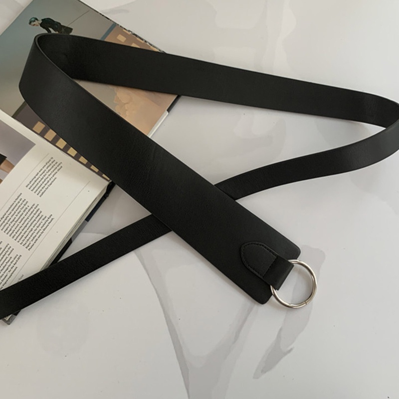 Thắt Lưng Bản Rộng Co Giãn Có Khóa Cổ Điển Cho Quần Jean