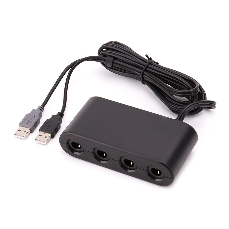 Bộ ĐiềU HợP ChuyểN ĐổI bonj Protable 3 Trong 1 4 CổNg GC USB Cho Switch GC W