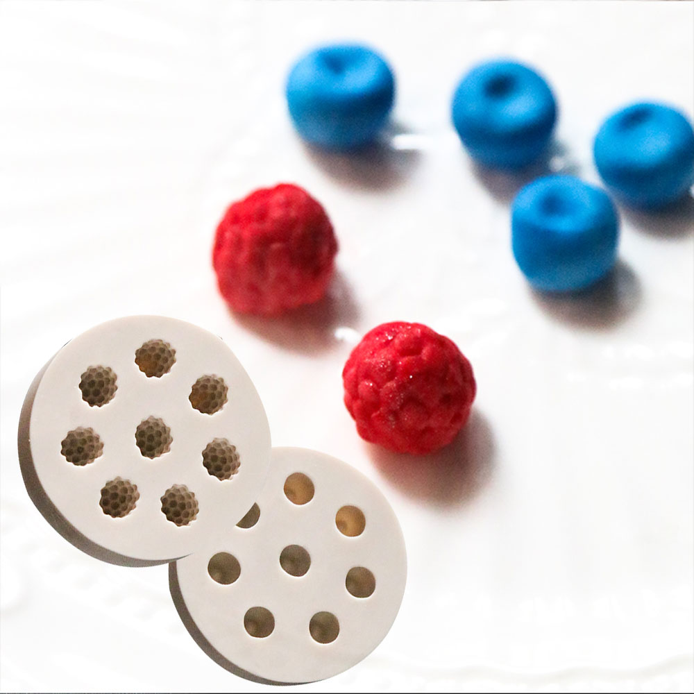 Khuôn Silicon Làm Bánh / Sô Cô La Hình Quả Việt Quất Xinh Xắn