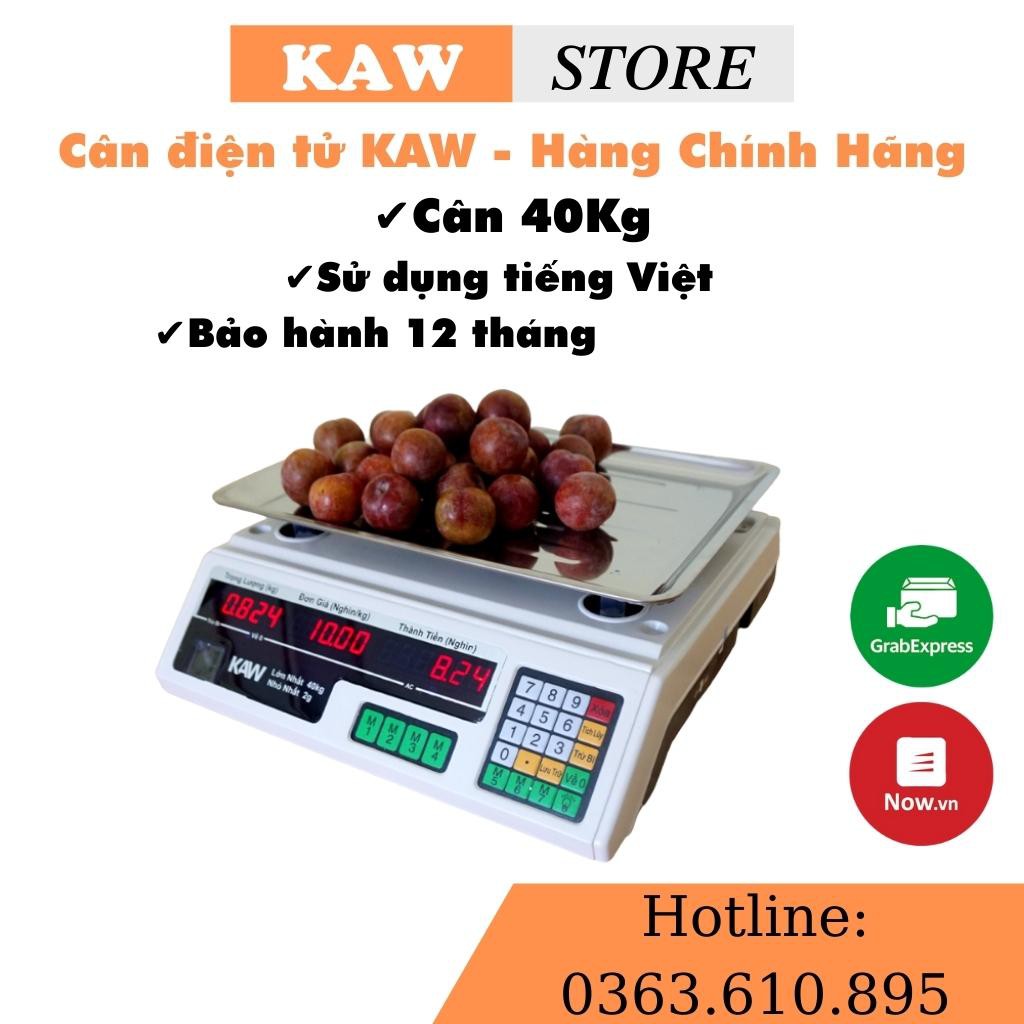 ⚡ Cân điện tử tính tiền 2 mặt loại 40Kg công nghệ Hàn Quốc Dễ dàng sử dụng, tính tiền chính xác Bảo hành 12 Tháng