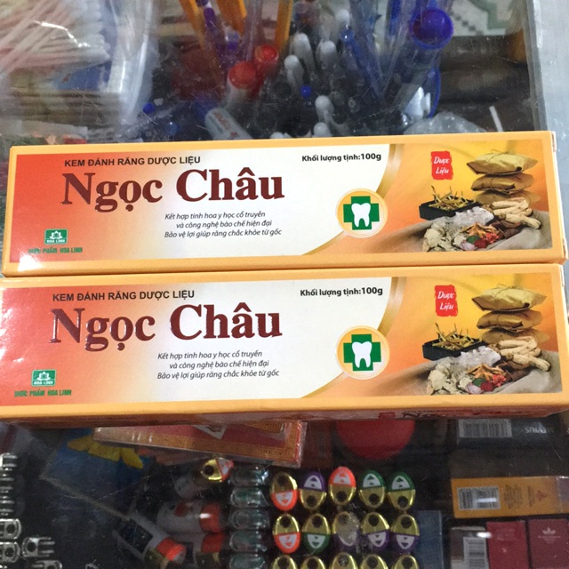 Kem đánh răng dược liệu Ngọc Châu