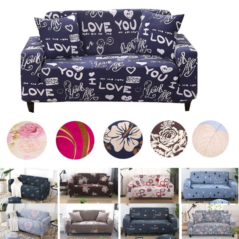 1 / 2 / 3 / 4 Vỏ Bọc Ghế Sofa Đàn Hồi