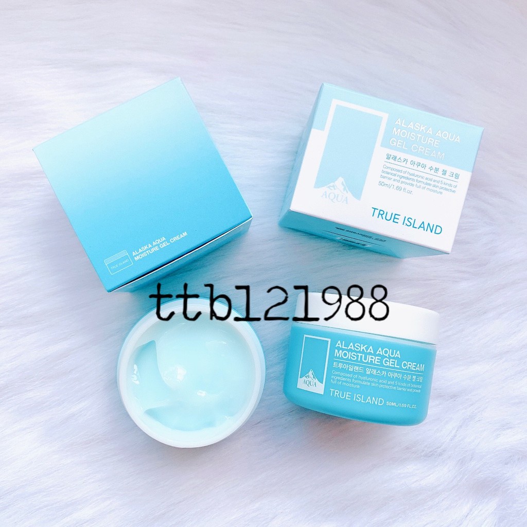 KEM DƯỠNG CẤP NƯỚC VÀ TÁI TẠO DA HIỆU QUẢ ALASKA AQUA MOISTURE GEL CREAM