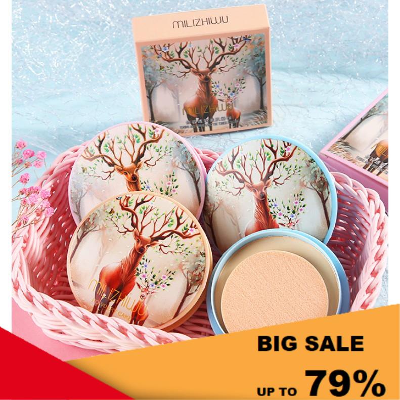 Phấn Nền Dạng Nén Milizhiwu Hươu Auth Nội Địa