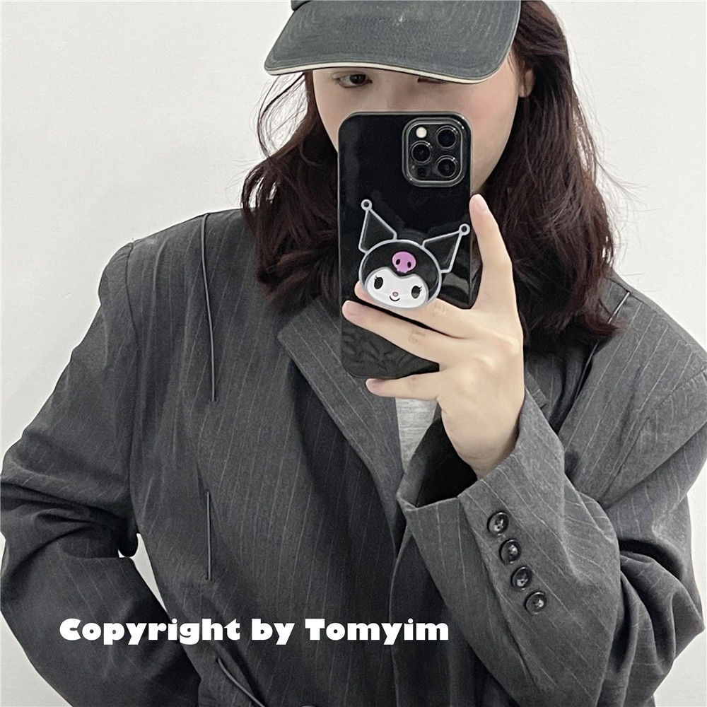 Dễ Thương Ốp Điện Thoại Họa Tiết Hoạt Hình Có Giá Đỡ Cho Iphone 11 12 Pro Max 678 Plus Xr