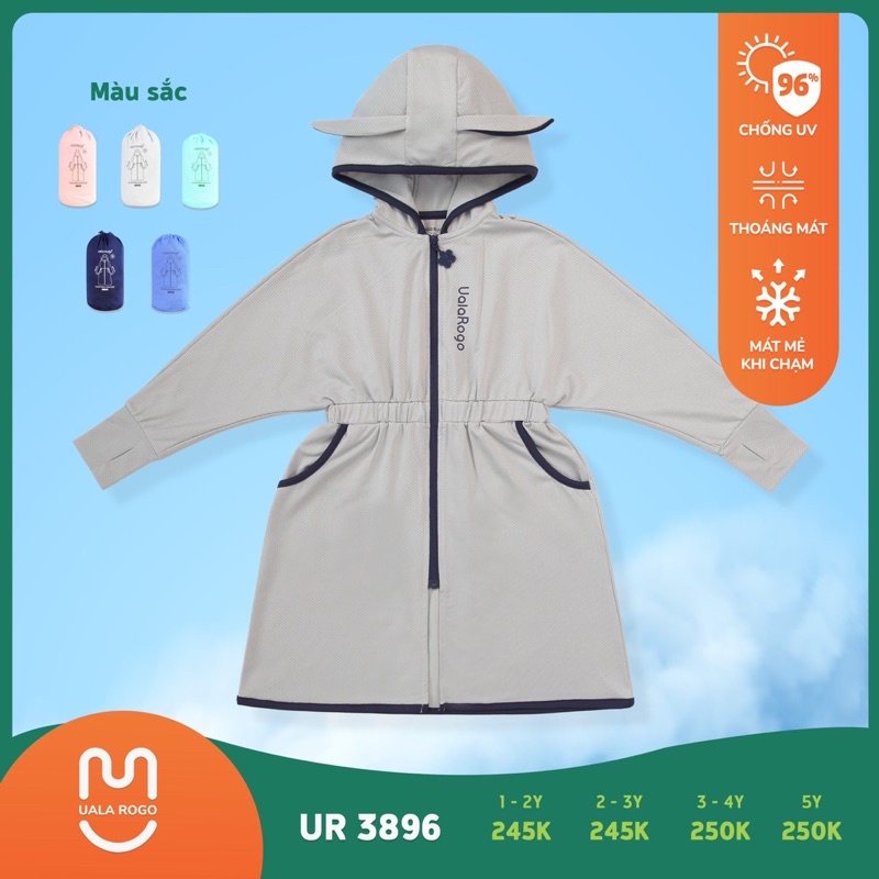 Áo chống nắng toàn thân Uala Rogo chống tia UV cho bé