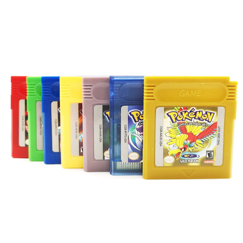 Thẻ Game Pokemon GBC Phiên Bản Màu Sắc Cho Nintendo