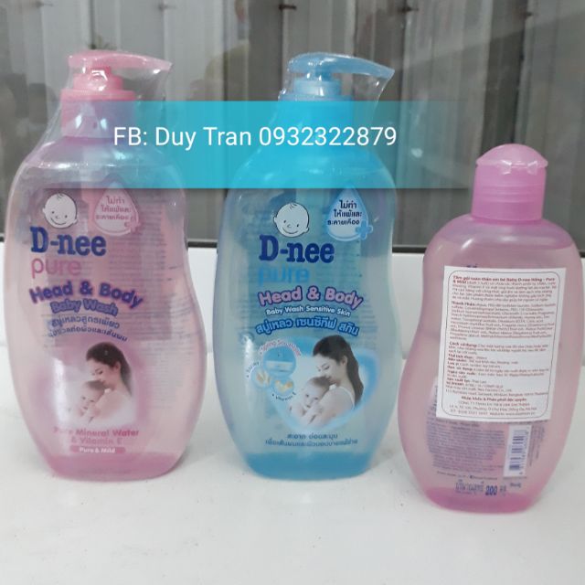 SỮA TẮM GỘI TOÀN THÂN DNEE CHO TRẺ SƠ SINH (200ml)